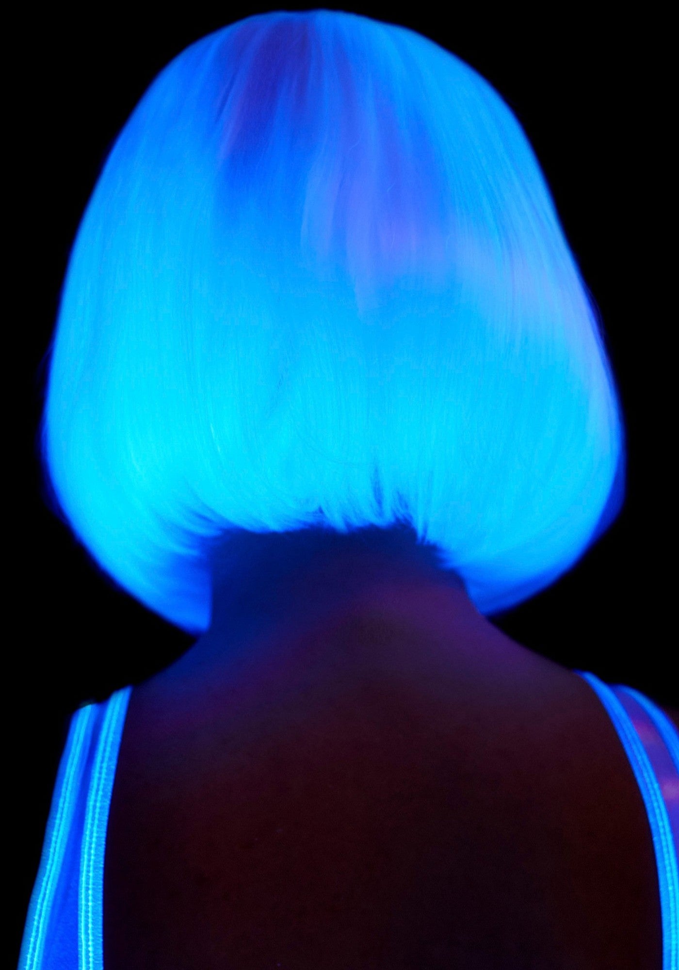 Pearl short natural bob wig UV