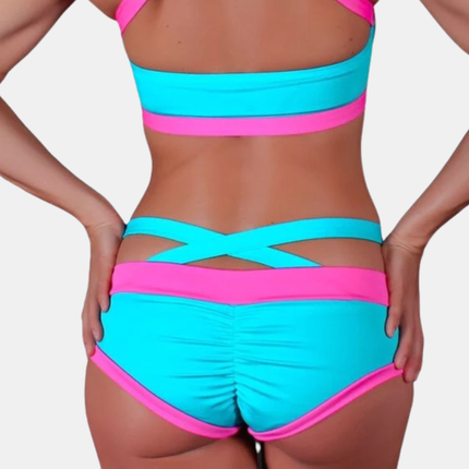 Criss Cross Brazil Shorts