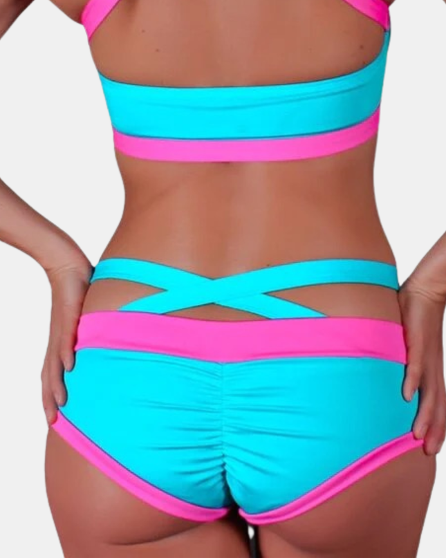 Criss Cross Brazil Shorts