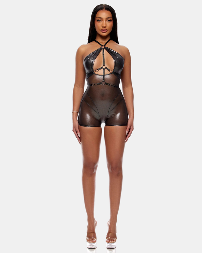 Romper "Liquid Metal"