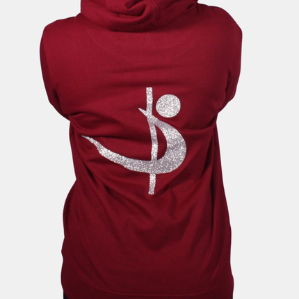 Pole Sport Hettupeysa Vínrauð