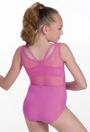 Performance samfella "Mesh Tank Overlay" Jade Green