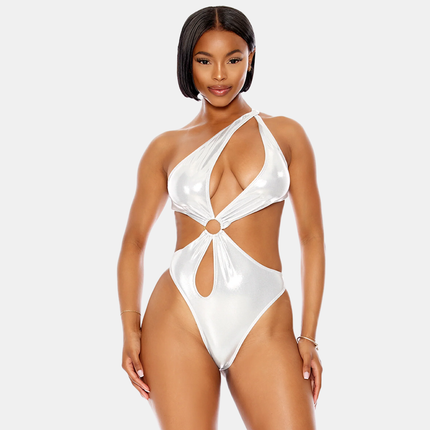 O-Ring Metallic Silver Sundbolur