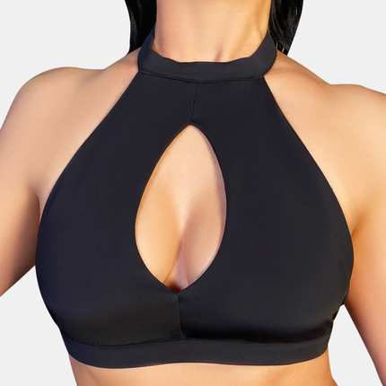 Essesential Amber Keyhole Top
