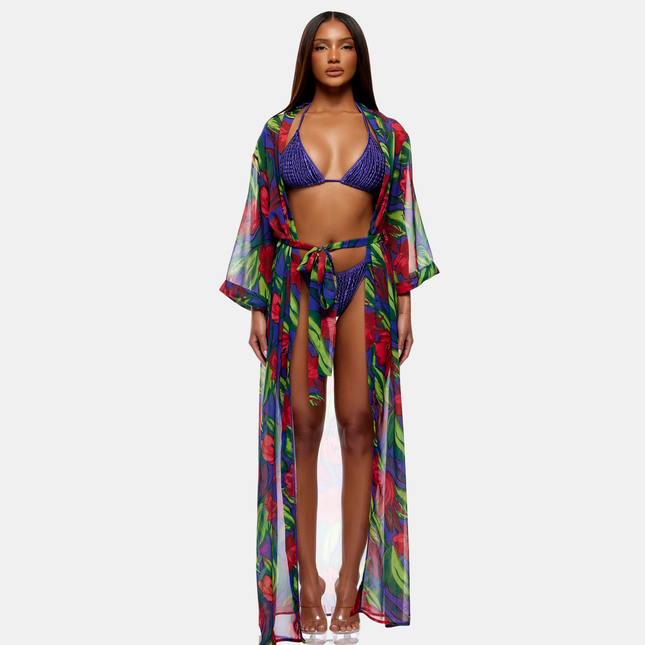 Termoli Mesh Pool Kimono