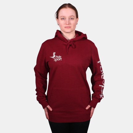 Pole Sport Hettupeysa Vínrauð