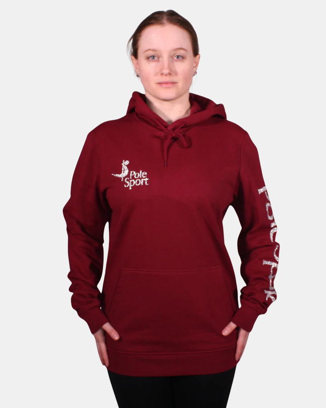 Pole Sport Hettupeysa Vínrauð