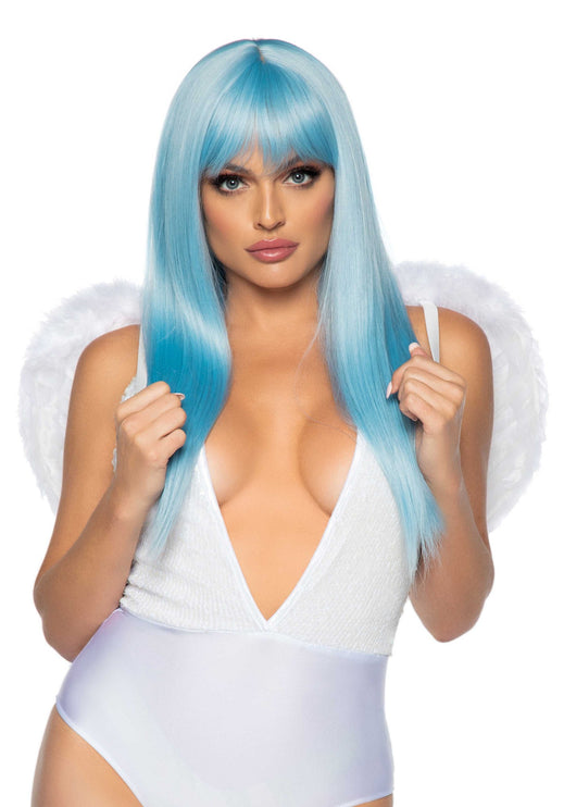 Marabou feather angel wings