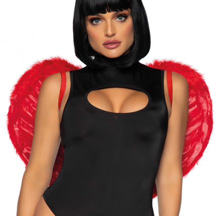 Marabou feather devil wings