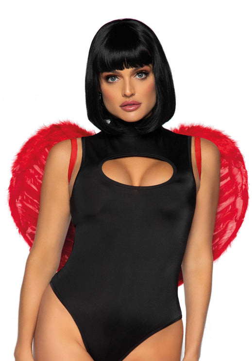 Marabou feather devil wings