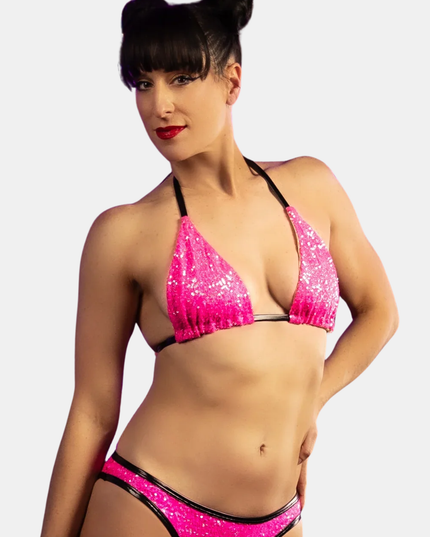 Cleo Out Shine Bikini Top