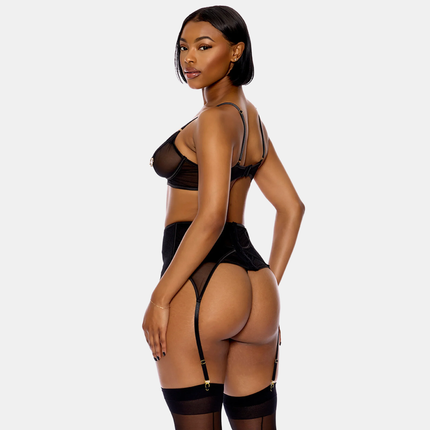 Piercing Desire Mesh Undirfata Sett