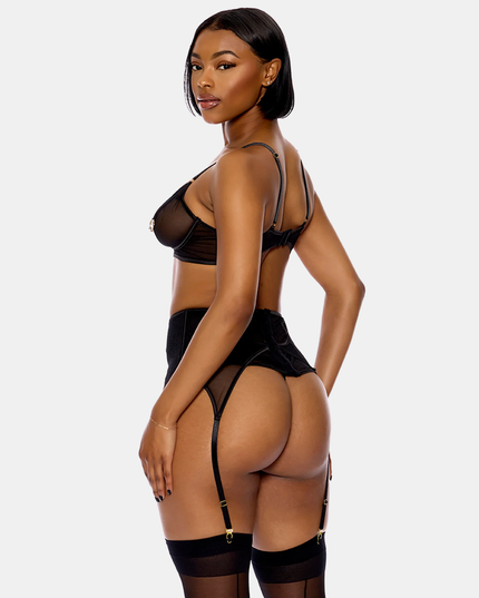 Piercing Desire Mesh Undirfata Sett