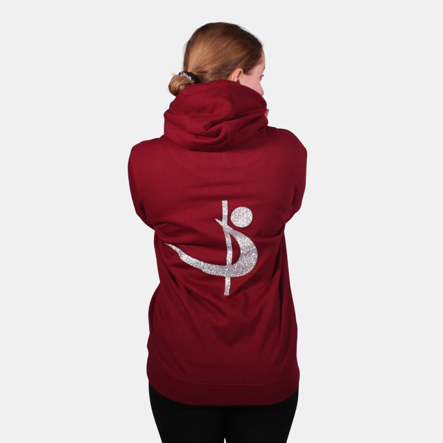 Pole Sport Hettupeysa Vínrauð