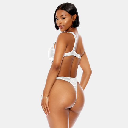 O-Ring Metallic Silver Sundbolur