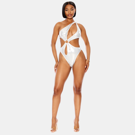 O-Ring Metallic Silver Sundbolur