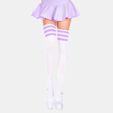 Háir sokkar "Athlete acrylic" Striped top