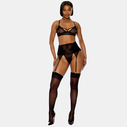 Piercing Desire Mesh Undirfata Sett