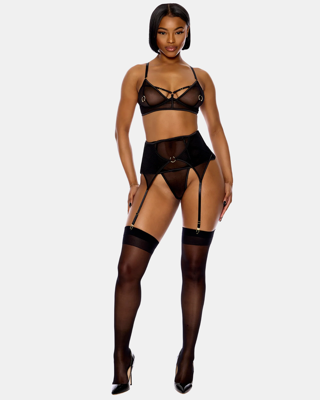 Piercing Desire Mesh Undirfata Sett