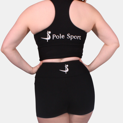 Stuttbuxur "Gym shorts plain" Pole Sport