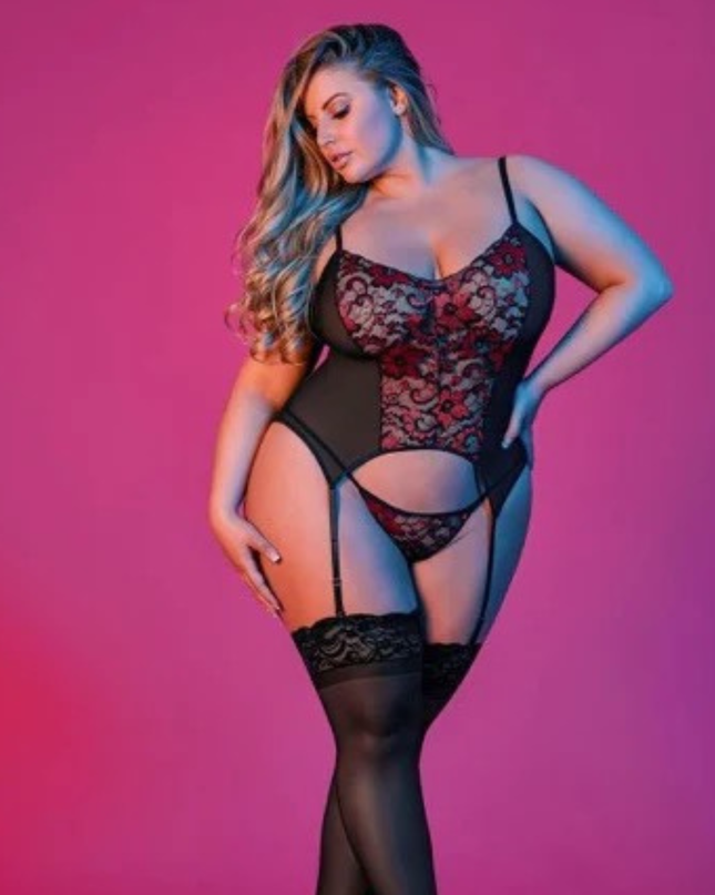 Molly Merry Widow KorselettSett