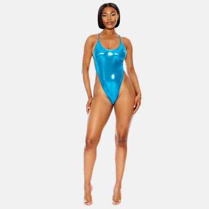 Teal Metallic Sundbolur