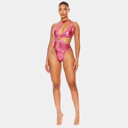 O-Ring Metallic Fuchsia Sundbolur