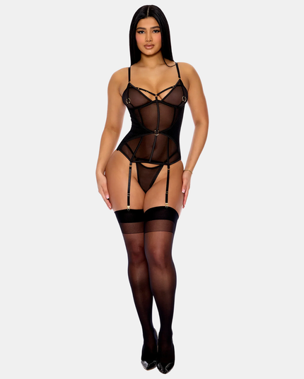 Undirfatakorselett "Dark Charm"