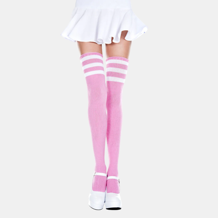 Háir sokkar "Athlete acrylic" Striped top