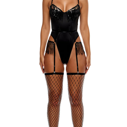 Peep Show Samfella Svört