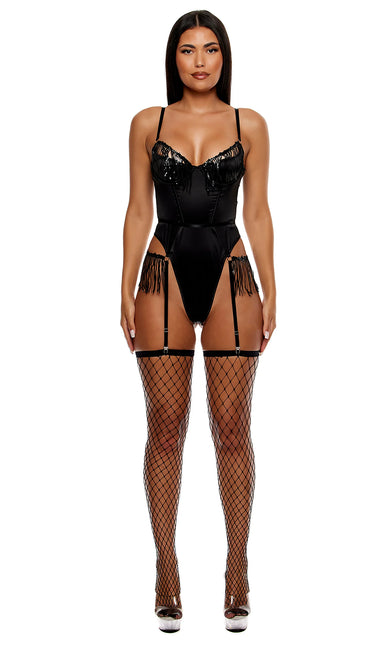 Peep Show Samfella Svört