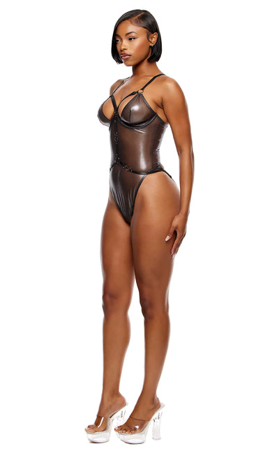 Liquid Metal Mesh Samfella Silfur