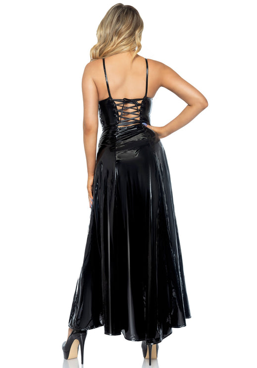 Vinyl ball gown