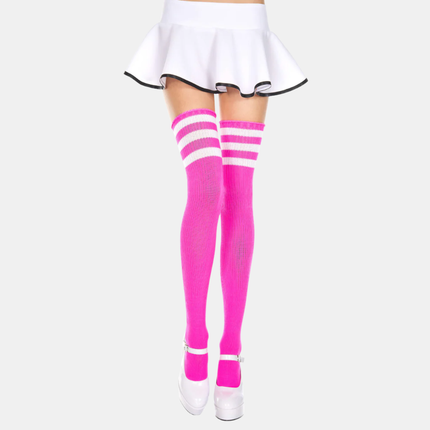 Háir sokkar "Athlete acrylic" Striped top