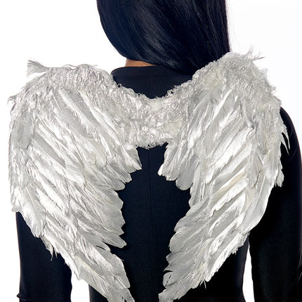 Mini Feather Engla Vængir Til í Gylltu & Silfur