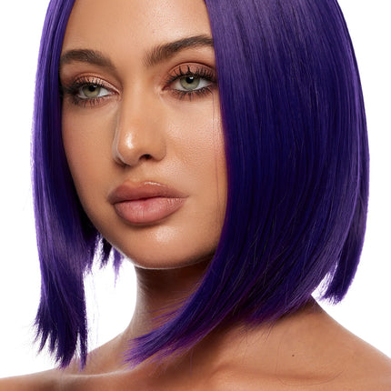Purple Lob Wig