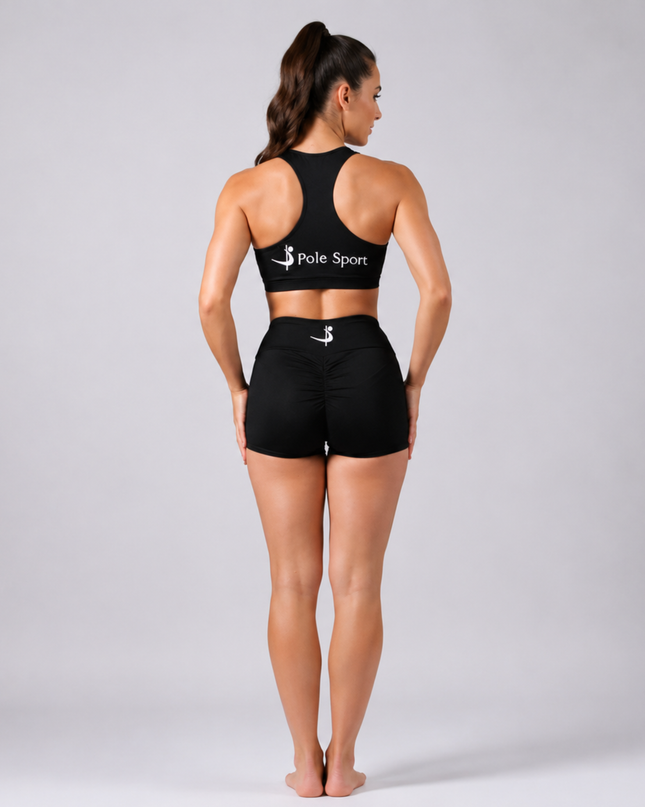 Pole Sport Stuttbuxur "Gym shorts scrunch"