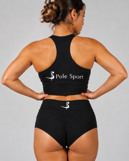 Pole Sport Stuttbuxur "Mid waist Brazil"