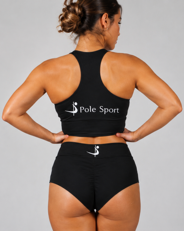 Pole Sport Stuttbuxur "Mid waist Brazil"