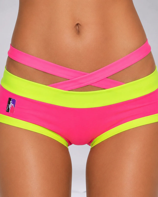 Stuttbuxur "Criss Cross Brazil"