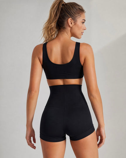 Performance stuttbuxur "High Rise" Waist