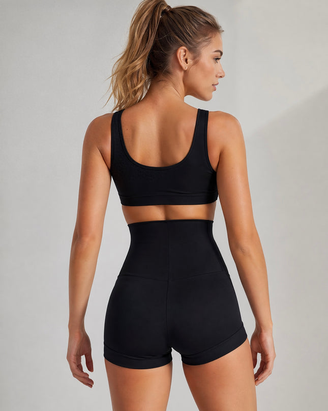 Performance stuttbuxur "High Rise" Waist