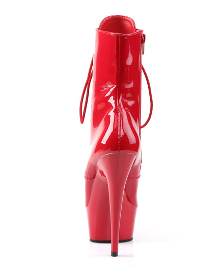 Delight Red Ankle Boot