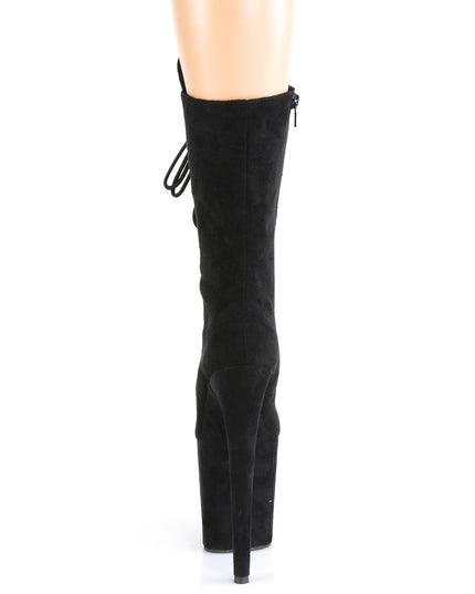 Flamingo Black Suede