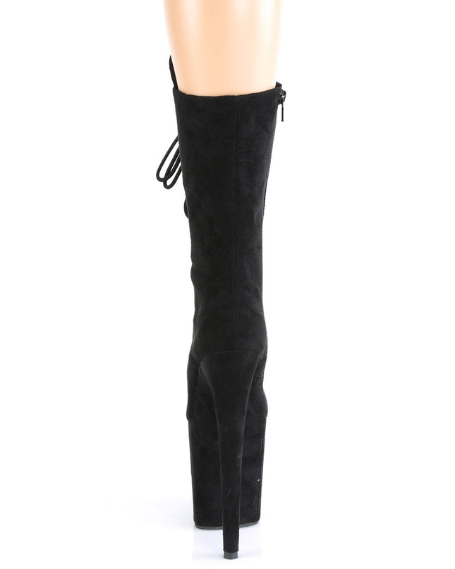 Flamingo Black Suede