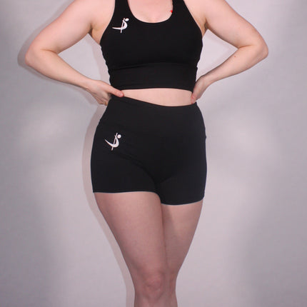 Pole Sport íþróttatoppur Svartur