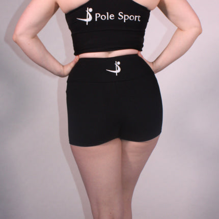 Pole Sport íþróttatoppur Svartur