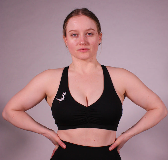 Pole Sport Racerback íþróttatoppur Stuttur