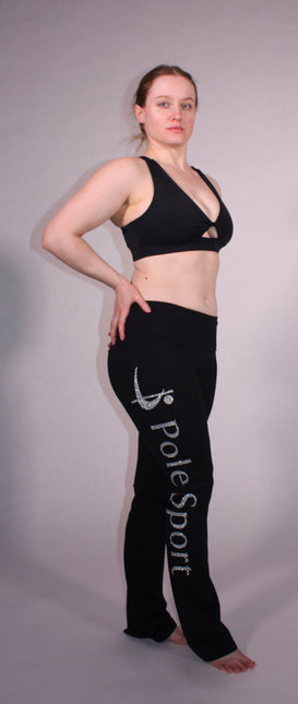 Pole Sport Útvíðar Íþróttabuxur