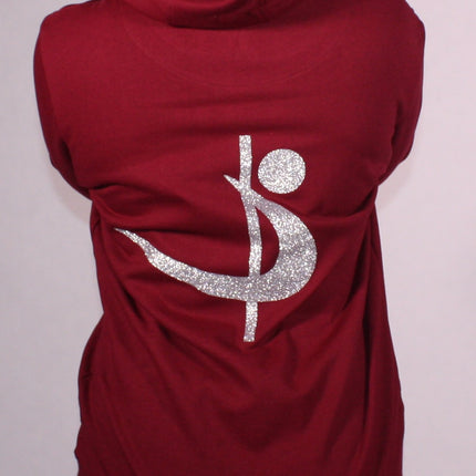 Pole Sport Hettupeysa Vínrauð